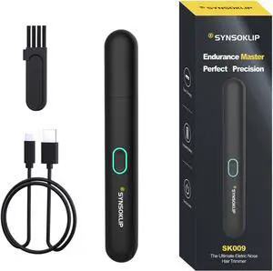 Nose & Ear Hair Trimmer - Professional Grooming Tool for Men and Women - No Pain, No Pulling - Waterproof & Portable-Great Gift for Men & Women,Easy to Wash and Store