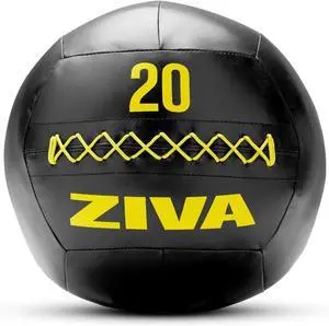 ZIVA Soft Wall Ball Highly Durable Weighted Exercise Medicine Slam Ball for Strength and Conditioning Workout - Multiple Color, Weight Available ZIVA Soft Wall Ball Highly Durable Weighted Exercise Medicine Slam Ball for Strength and Conditioning Workout - Multiple Color, Weight Available