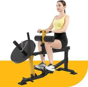 GuuG Calf Raise Machine Home Gym: Calf Machine Seated Calf Raise Machine Adjustable Calf Workout Machine Exercise Equipment GuuG Calf Raise Machine Home Gym: Calf Machine Seated Calf Raise Machine Adjustable Calf Workout Machine Exercise Equipment
