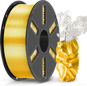 JAYO Silk PLA 3D Printer Filament 1.75mm, 1.1kg, Gold JAYO Silk PLA 3D Printer Filament 1.75mm, 1.1kg, Gold