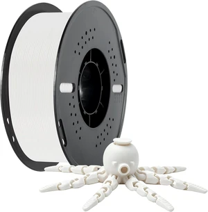 Kingroon PLA 3D Printer Filament, Dimensional Accuracy +/- 0.02 mm, 1 kg Spool(2.2lbs), 1.75 mm,White Kingroon PLA 3D Printer Filament, Dimensional Accuracy +/- 0.02 mm, 1 kg Spool(2.2lbs), 1.75 mm,White