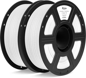 ELEGOO PLA+ 3D Printer Filament 1.75mm White 2KG ELEGOO PLA+ 3D Printer Filament 1.75mm White 2KG