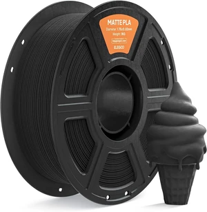 ELEGOO Matte PLA 3D Printer Filament 1.75mm Black 1KG ELEGOO Matte PLA 3D Printer Filament 1.75mm Black 1KG