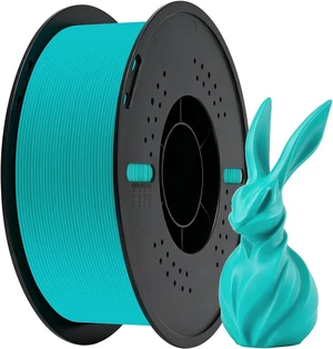 Kingroon PLA Filament 1.75mm, 1kg Spool (2.2lbs), +/- 0.02mm Tolerance, Smooth 3D Printing Filament, Fits for Most FDM 3D Printers, Turquoise Green Kingroon PLA Filament 1.75mm, 1kg Spool (2.2lbs), +/- 0.02mm Tolerance, Smooth 3D Printing Filament, Fits for Most FDM 3D Printers, Turquoise Green