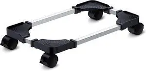 Computer Tower Stand CPU Holder Stand with 4 Mute Caster WheelsCPU Stand for Gaming pc,Suitable for Most PC Brackets On The Carpet Floor (Black) (Black) Computer Tower Stand CPU Holder Stand with 4 Mute Caster WheelsCPU Stand for Gaming pc,Suitable for Most PC Brackets On The Carpet Floor (Black) (Black)