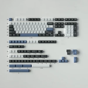 163 Keys Doubleshot Keycaps Cherry Profile Arctic Keycaps Set | Fit for 61/64/87/104/108 Cherry Mx Switches ANSI/ISO Mechanical Keyboard 163 Keys Doubleshot Keycaps Cherry Profile Arctic Keycaps Set | Fit for 61/64/87/104/108 Cherry Mx Switches ANSI/ISO Mechanical Keyboard
