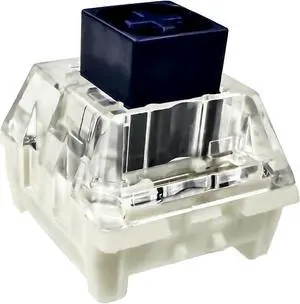 Zjmehty Kailh Box Navy Switches for Mechanical Gaming Keyboard,3-Pin 60gf Clicky/Factory Lubed/IP56 Dust&Waterproof Switches(Kailh Box Navy,90Pcs)