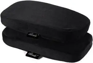 Aloudy Arm Rest Pillow, 2021 New Size 11 Office Chair Armrest Cover Pads, Comfy Desk Chair Cushions for Elbows and Forearms(Large, Set of 2)