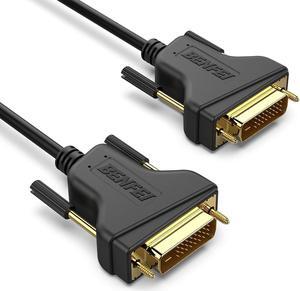 BENFEI DVI to DVI 10 Feet Cable 2K@60Hz Dual Link, DVI-D to DVI-D Cable