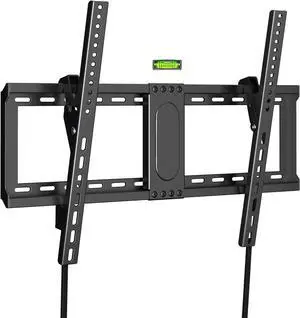 Tilting TV Wall Mount for Most 37-82 inch Flat/Curved TV, Universal Low Profile Bracket, Fits 24/18/16 Studs, Max VESA 600x400mm Holds up to 132lbs MT5083