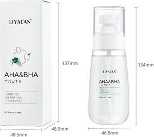 Jkwuyixusy,AHA Fruit acid salicylic acid mouth closing toner balance grease acne repair wet compress water moisturizing spray
