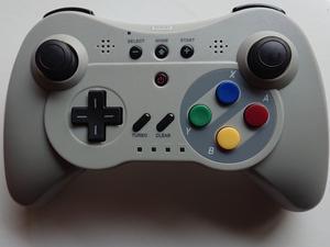 NEXiLUX Wireless 3 Pro Controller Gamepad for Nintendo Wii U, Gray