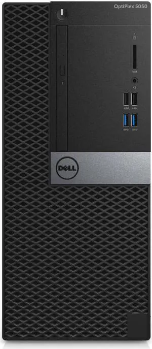 Dell OptiPlex 5050, Tower Desktop, Intel i5-6500, 3.2GHz, 16GB RAM, 512GB SSD, Windows 10 Pro - Grade A
