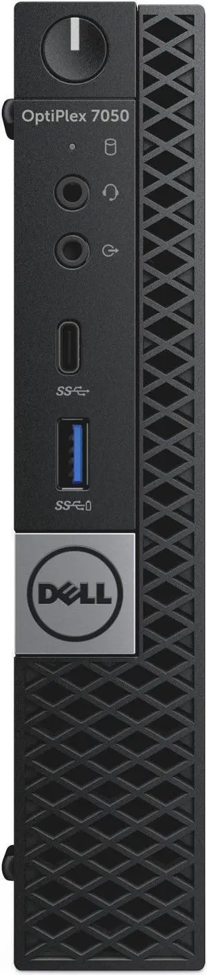 Dell OptiPlex 7050, Micro Desktop, Intel Core, i5-6500T, 2.5GHz, 8GB RAM, 256GB SSD, Windows 10 Pro -Grade A