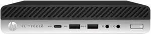 HP EliteDesk 800G3 Mini Desktop, Intel Core i5-6500T, 16GB RAM, 512GB SSD, Windows 10 Pro, 1 Year Warranty