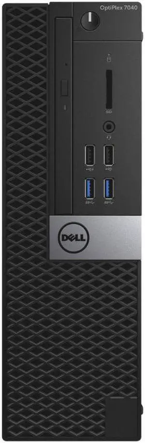 Dell OptiPlex 7040, Small Form Factor, Intel Core i7-6700, 16gb RAM, 512GB Solid State Drive, 1 Year Warranty