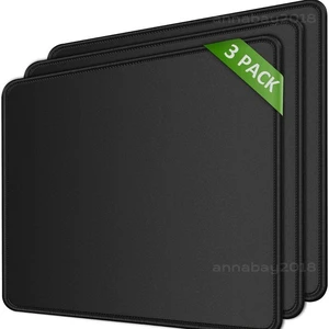 3X Non-Slip Mouse Pad Stitched Edge PC Laptop For Computer PC Gaming Rubber Base 3X Non-Slip Mouse Pad Stitched Edge PC Laptop For Computer PC Gaming Rubber Base