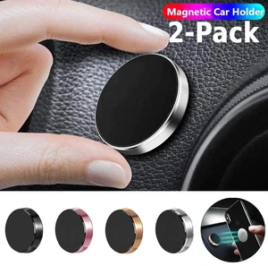 2-Pack Magnetic Universal Car Mount Holder For Cell Phone Samsung Galaxy iPhone 2-Pack Magnetic Universal Car Mount Holder For Cell Phone Samsung Galaxy iPhone