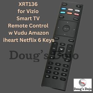 New XRT136 for Vizio Smart TV Remote Control w Vudu Amazon and Netflix 6 Keys
