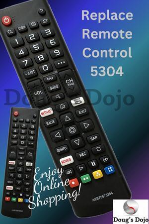 New AKB75675304 Replacement Remote Control for LG Smart TV 50UN7000PUC 65UN7000PUD