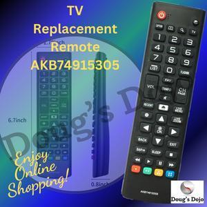 New AKB74915305 Remote Control for LG TV's 43UH6030 43UH6100 43UH6500 49UH6030