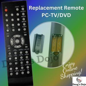 Replaced Remote For TV/DVD Combo PLDV321300 PLCDV3213A