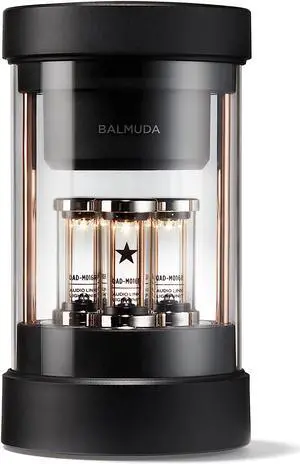 BALMUDA The Speaker | Portable Bluetooth Speaker | Clear 3 Dimensional Sound with Light Features