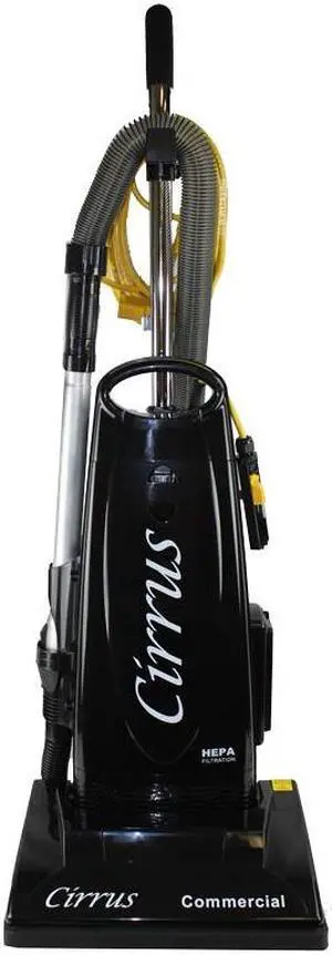 Cirrus Heavy Duty Commercial Upright Vacuum, 14 in Metal Brushroll, 50 ft 3-Prong Cord