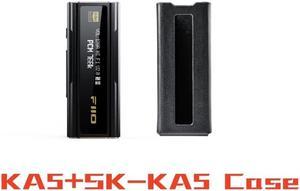 FiiO/JadeAudio KA5 USB DAC Headphone Amplifier dual CS43198 chip 3.5/4.4mm Audio Cable PCM 768khz DSD256 for Android IOS WIN10 Color: KA5