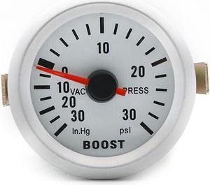 2" 52mm Boost Gauge Car Universal Blue LED PSI Turbo Boost Gauge Auto Boost Vacuum gauge Car Meter