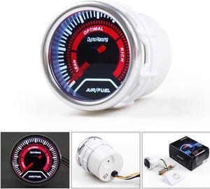 2" 52mm Air Fuel Gauge Smoke Lens Air Fuel Ratio Gauge Super Bright Led Lighting Car Meter