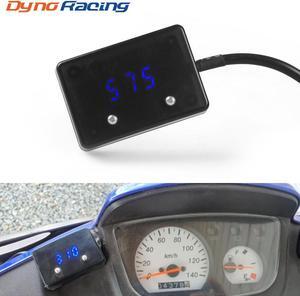 Car Exhaust Temp Gauge With 1/8 NPT Sensor Mini LED Digital Display DC12V Square Exhaust Temperature Gas EGT EXT Temp Gauge