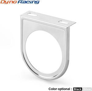 Universal Single Car Gauge Holder 2 inch 52mm Bracket Car Meter Gauge Pod Gauge Holder Dash Mount Single Meter Holder Silver