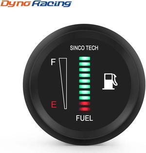 2" 52mm Universal Digital display Car Fuel Level Gauge Meter 8-18V without Sensor