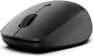 JLab Go Wireless Mouse |Connect via Bluetooth/USB Dongle | 4 Button Clicks | Easy Device Switch | Ultra Compact Design | AA Battery Powered | Mac OS | Windows | Chrome OS| Right + Left Handed | Black