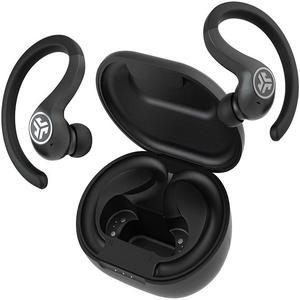 JLab JBuds Air Sport Gen 3 True Wireless Bluetooth Earbuds + Charging Case | Graphite/Black | IP66 Sweat Resistance | Multipoint | Dual Connect | 3 EQ Sound Settings | Find wth Tile