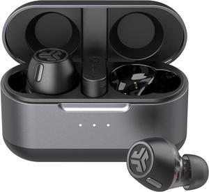 JLab Epic Lab Edition True Wireless Earbuds, Hybrid Dual Drivers, Spatial Audio, Multipoint BT, Wireless or USB-C Charging, Wear Detect Auto Play/Pause, Google Fast Pair, 2 Year Warranty