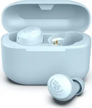 JLab Go Pop+ True Wireless Bluetooth Earbuds, Charging Case, Light Blue, Dual Connect, IPX4 Sweat Resistance, Bluetooth 5.3 Connection, 3 EQ Sound Settings Signature, Balanced, Bass Boost JLab Go Pop+ True Wireless Bluetooth Earbuds, Charging Case, Light Blue, Dual Connect, IPX4 Sweat Resistance, Bluetooth 5.3 Connection, 3 EQ Sound Settings Signature, Balanced, Bass Boost