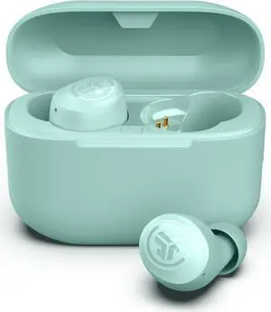 JLab Go Pop+ True Wireless Bluetooth Earbuds, Charging Case, Mint, Dual Connect, IPX4 Sweat Resistance, Bluetooth 5.3 Connection, 3 EQ Sound Settings Signature, Balanced, Bass Boost JLab Go Pop+ True Wireless Bluetooth Earbuds, Charging Case, Mint, Dual Connect, IPX4 Sweat Resistance, Bluetooth 5.3 Connection, 3 EQ Sound Settings Signature, Balanced, Bass Boost