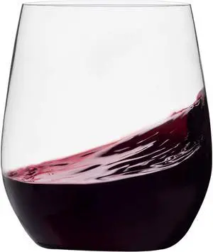 48 Pack Plastic Stemless Wine Glasses Disposable 12 Oz Clear Plastic Wine Cups Shatterproof Recyclable and BPA-Free