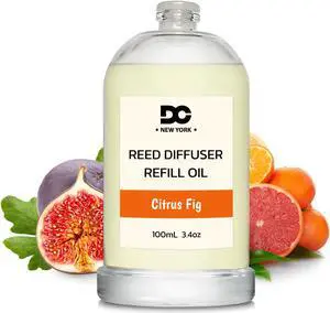 Citrus and Fig Reed Diffuser Refill Oil 3.4oz/100mL