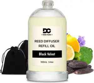 Black Velvet Reed Diffuser Refill Oil 3.4oz/100mL
