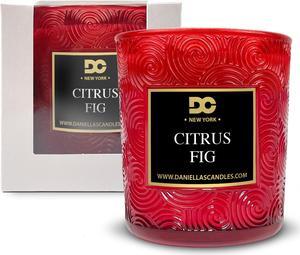 Daniella's Candles Citrus and Fig Classy Candle