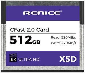 RENICE 512GB CFast 2.0 Card