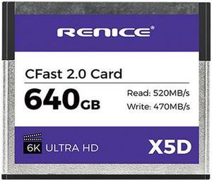 RENICE 640GB CFast 2.0 Card