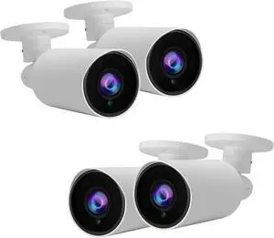 Evertech HD 1080P Weather-Proof Day Night Vision Manual Zoom Varifocal Lens 4 Bullet Security Cameras