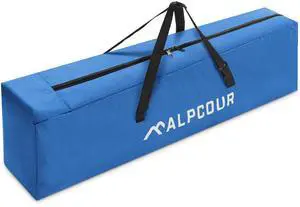 Alpcour Camping Cot Bag for Outdoor Camping, Travel and Beach  42 Inch Heavy Duty Polyester Fabric Replacement Bag Fits Most Cots & Chairs  Multifunctional and Easy to Carry & Store