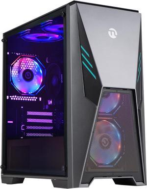 Ningmei Gaming PC Desktop AMD Ryzen 7 5700G Up to 46GHz CPUAMD Radeon Vega Graphics 1TB NVME SSD 16GB DDR4 RAM 3200MHz6RGB Fans550W PSU Windows 11 Home 64bit WIFI Gaming Desktop