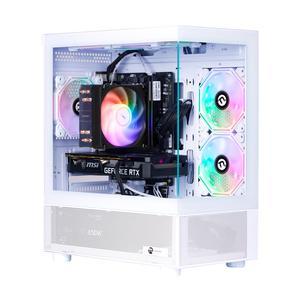 NINGMEI Gaming PC Desktop, Intel Core i5 12400F 2.5GHz 6 core 12 Threads (up to 4.4GHz), GeForce RTX 4060 8GB, 16GB DDR4 RAM 3200MHz, 1TB NVME SSD, 650W PSU, 11AC Wi-Fi,  Windows 11 Home 64-bit