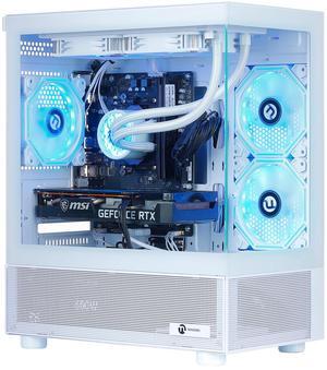 NINGMEI Gaming PC Desktop, AMD Ryzen 7 7800X3D 8 core 4.2GHz(up to 5.0GHz), GeForce RTX 5070 12GB, 32GB DDR5 RAM 6000MHz, 1TB NVME SSD, 750W PSU, Windows 11 Home 64-bit, White